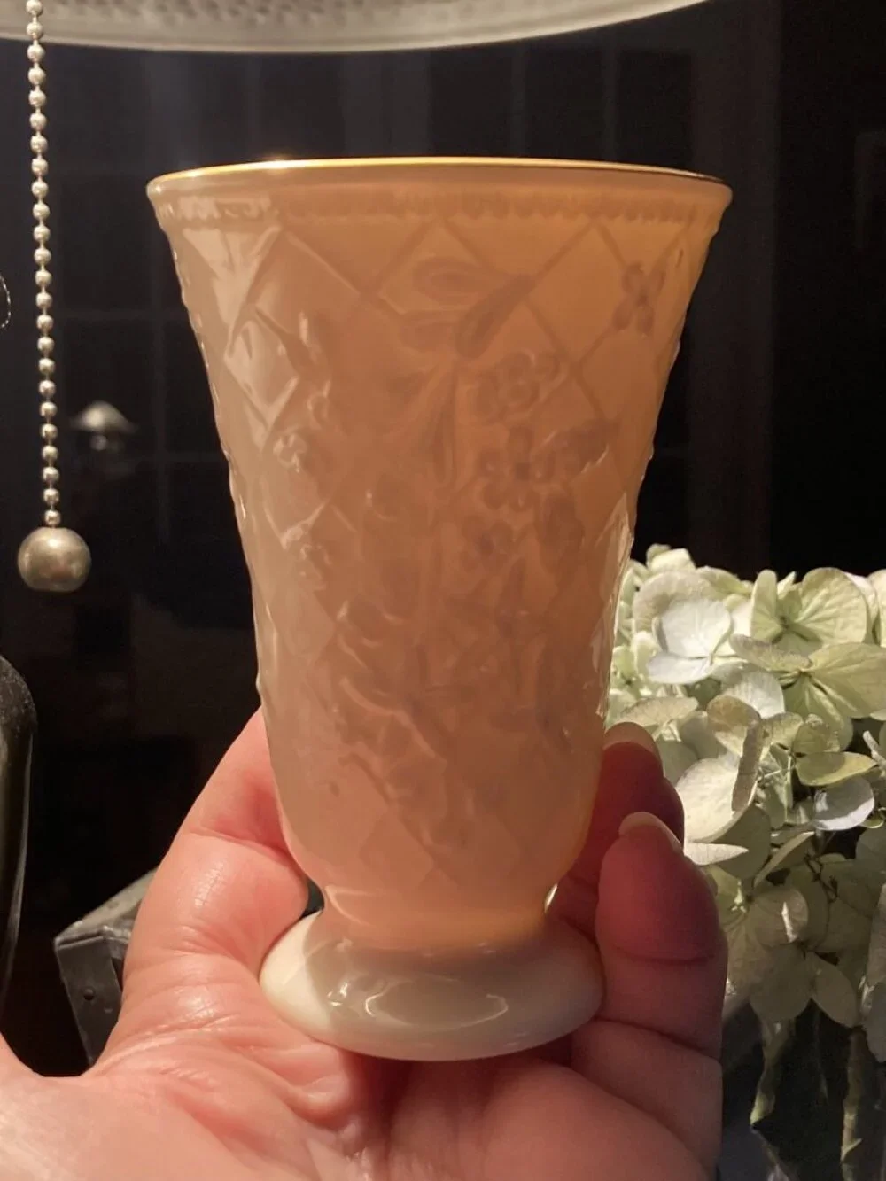 RARE!! Lenox Wedding Promises Vase, Millennium Edition, 4.25